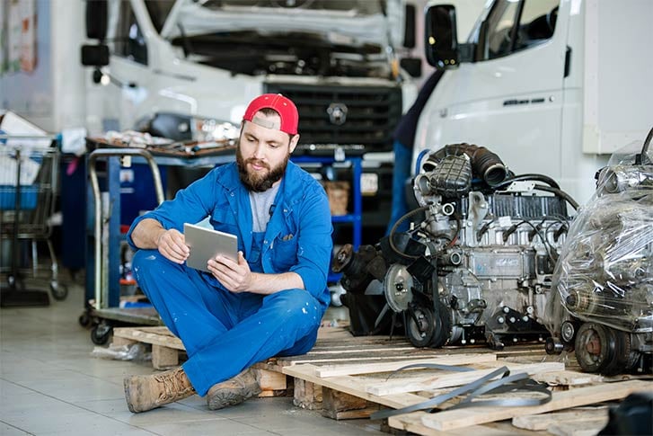 Business Owner Selling Car Parts Online